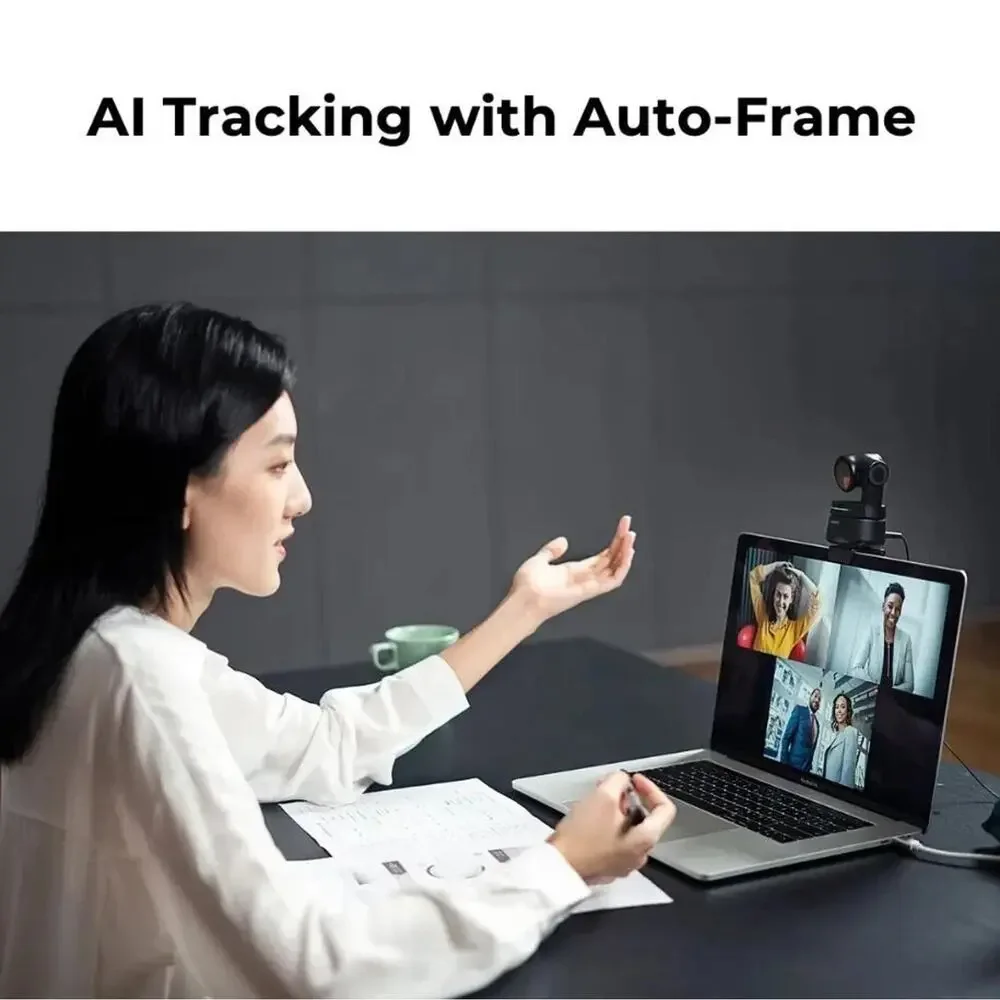 OBSBOT Tiny AI-Powered PTZ Webcam